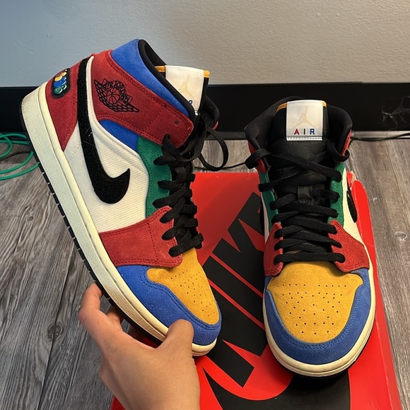 Nike Jordan 1 Mid SE Shoe Men's Size 10 - Picture 1 of 9